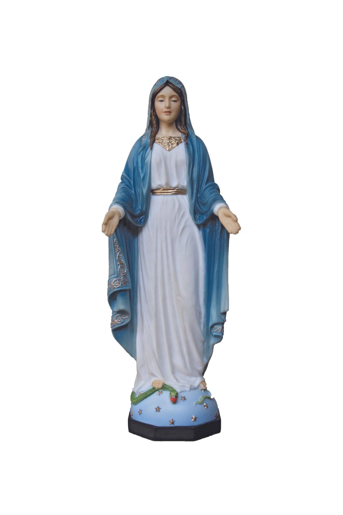 Goldscheider of Vienna - Lady of Grace Statue in Color 9"