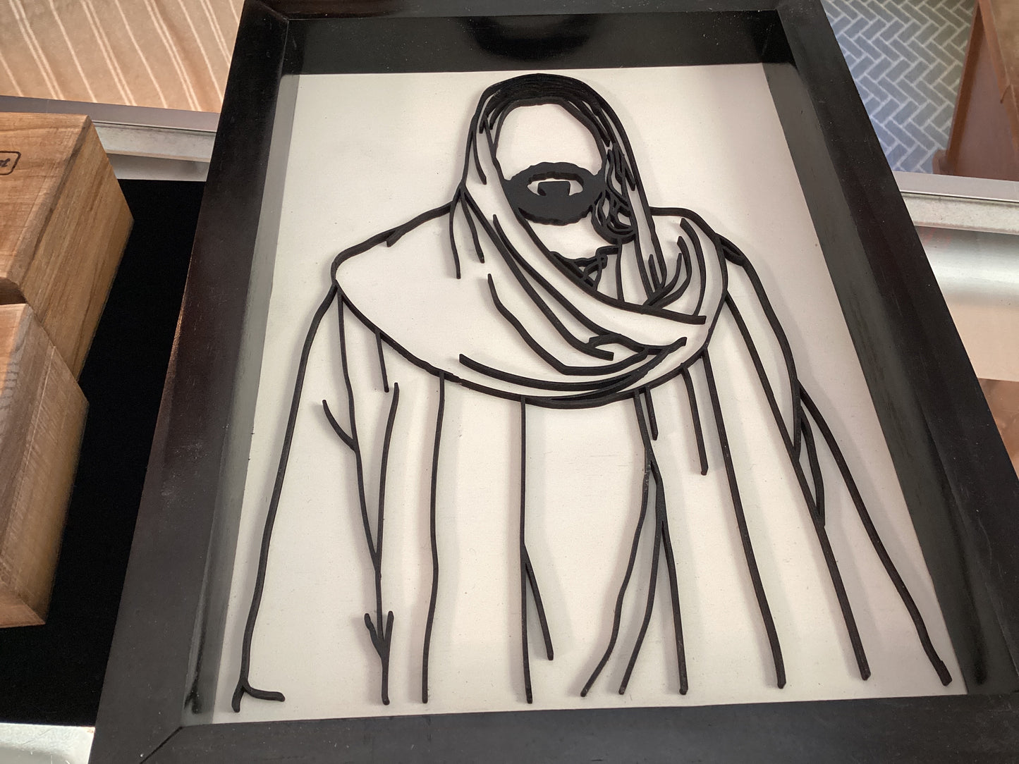 Line Art Framed