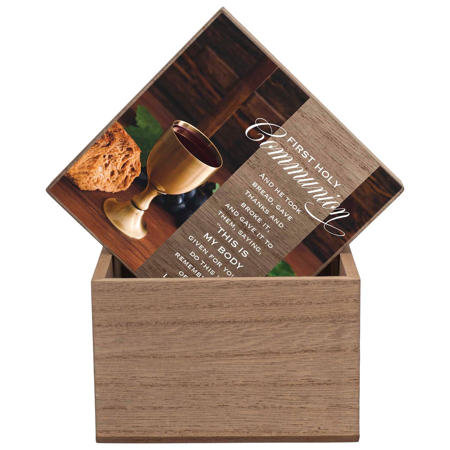 Magnolia - Keepsake Box First Holy Communion 4x4