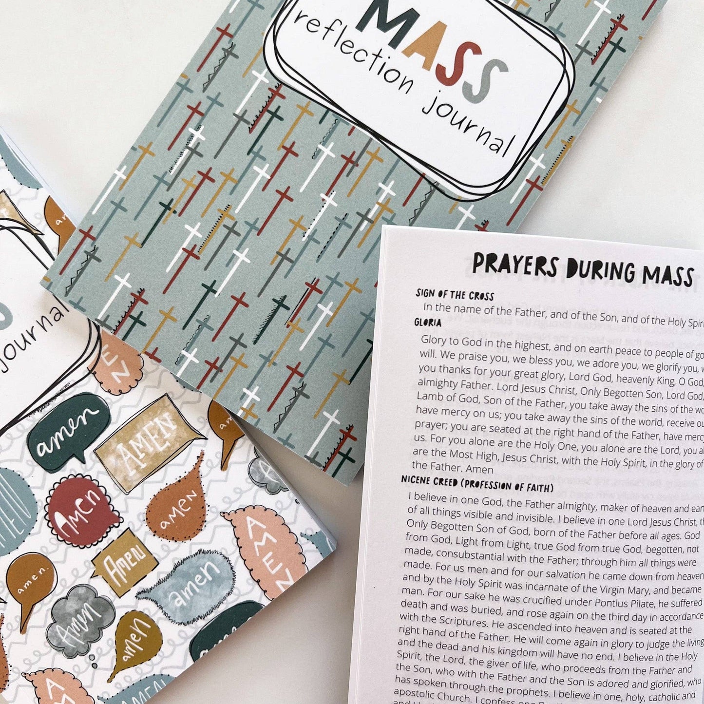 The Little Rose Shop - My Mass Reflection Journal