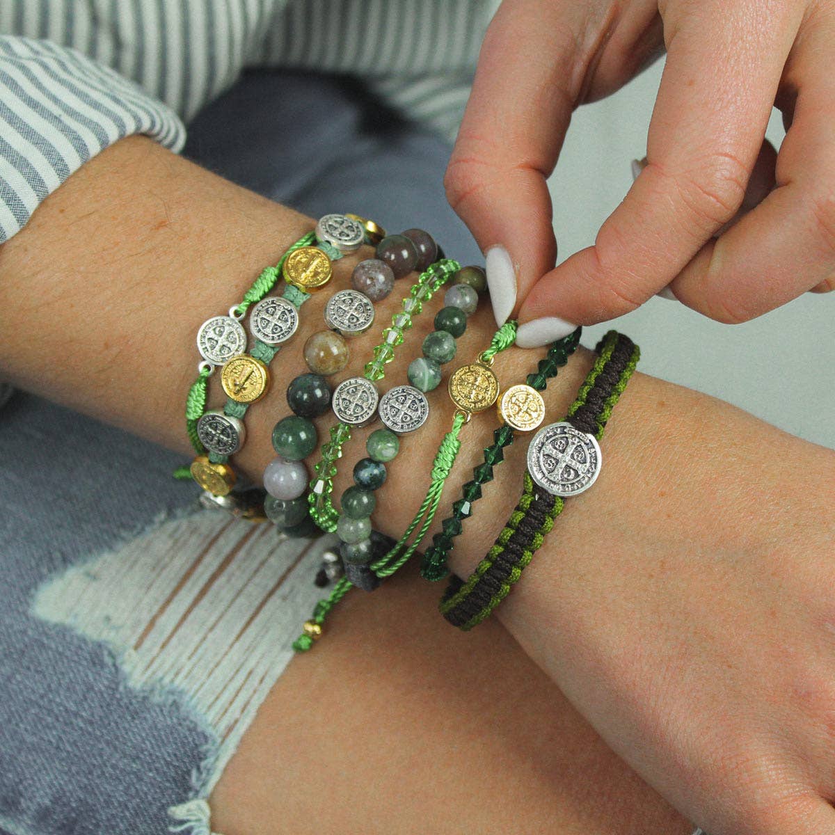 My Saint My Hero - St. Patrick's Breathe Blessing Bracelet