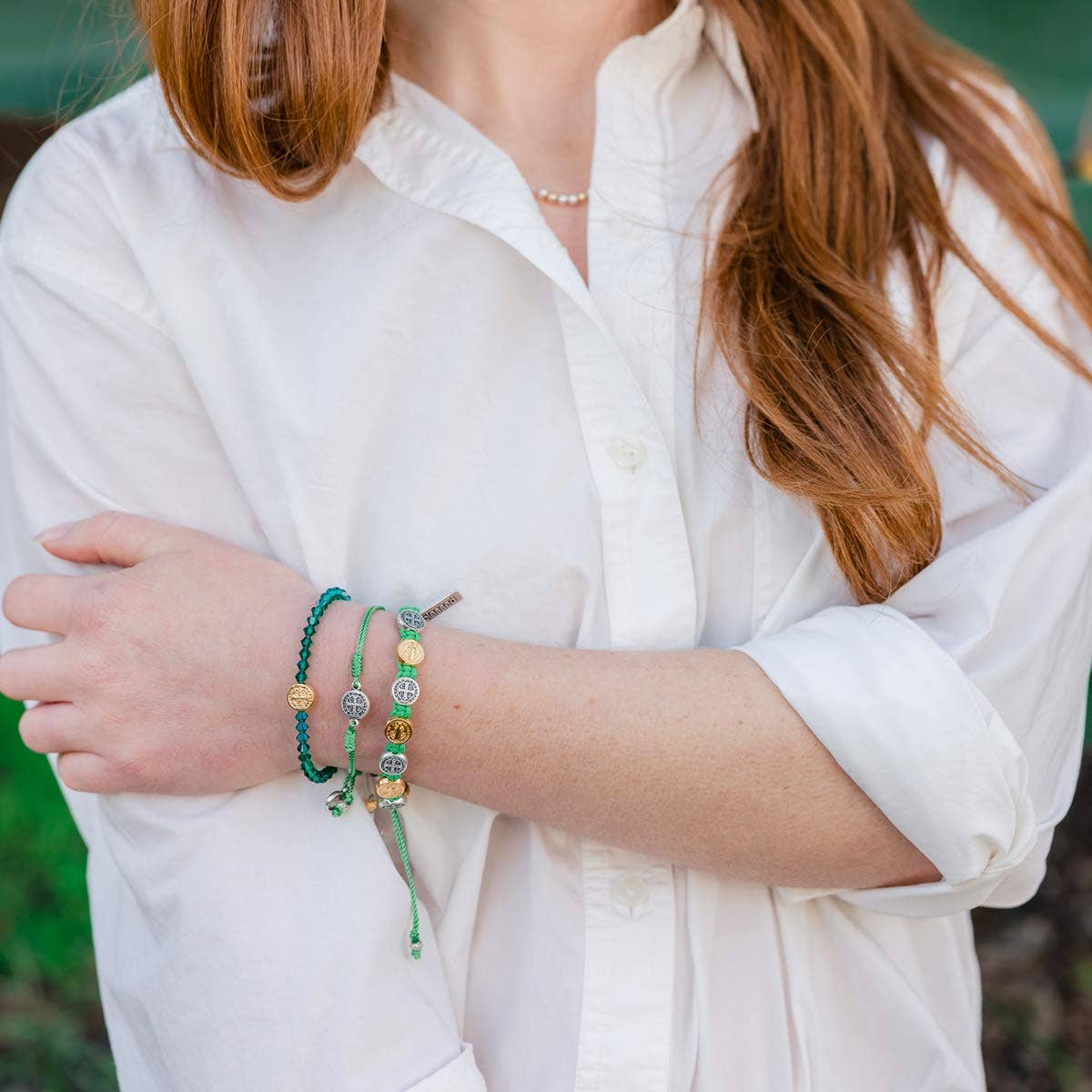 My Saint My Hero - St. Patrick's Breathe Blessing Bracelet