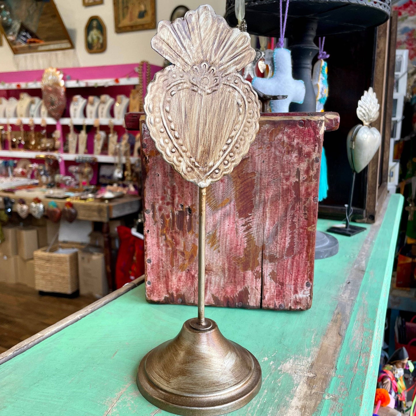 Love and Honor Jesus LLC - Sacred Heart Candle Holder