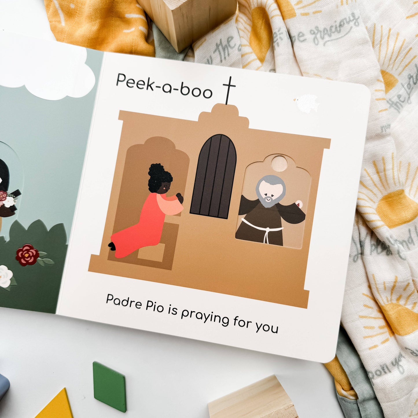 The Little Rose Shop - Peek-a-boo Saints Catholic Board Book