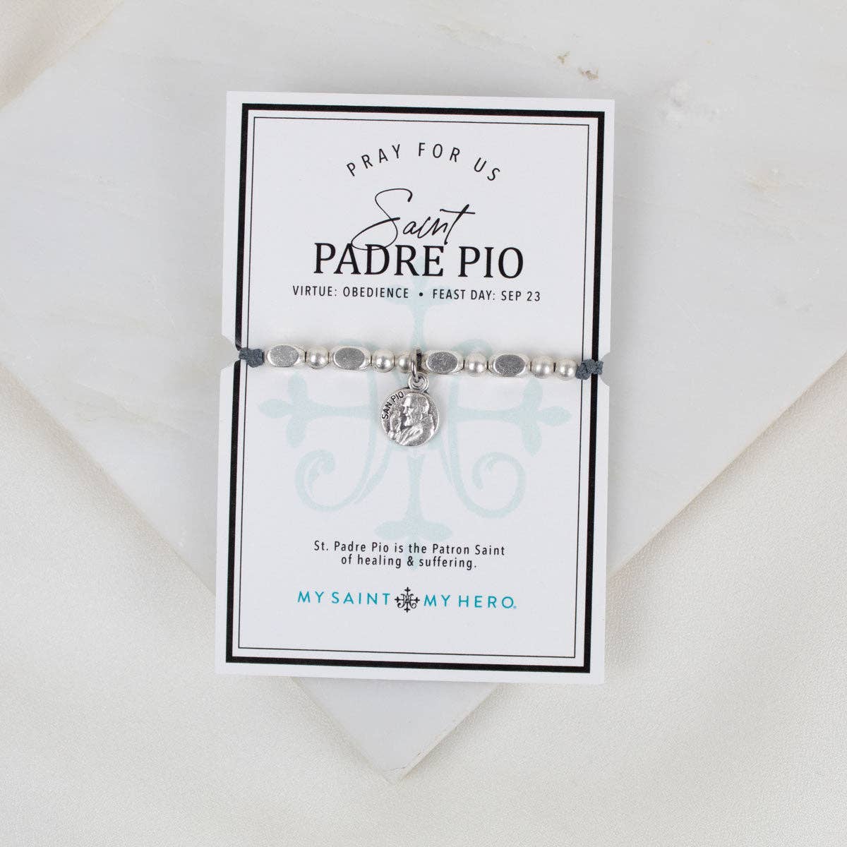 My Saint My Hero - Saint Padre Pio Little Saints Bracelet