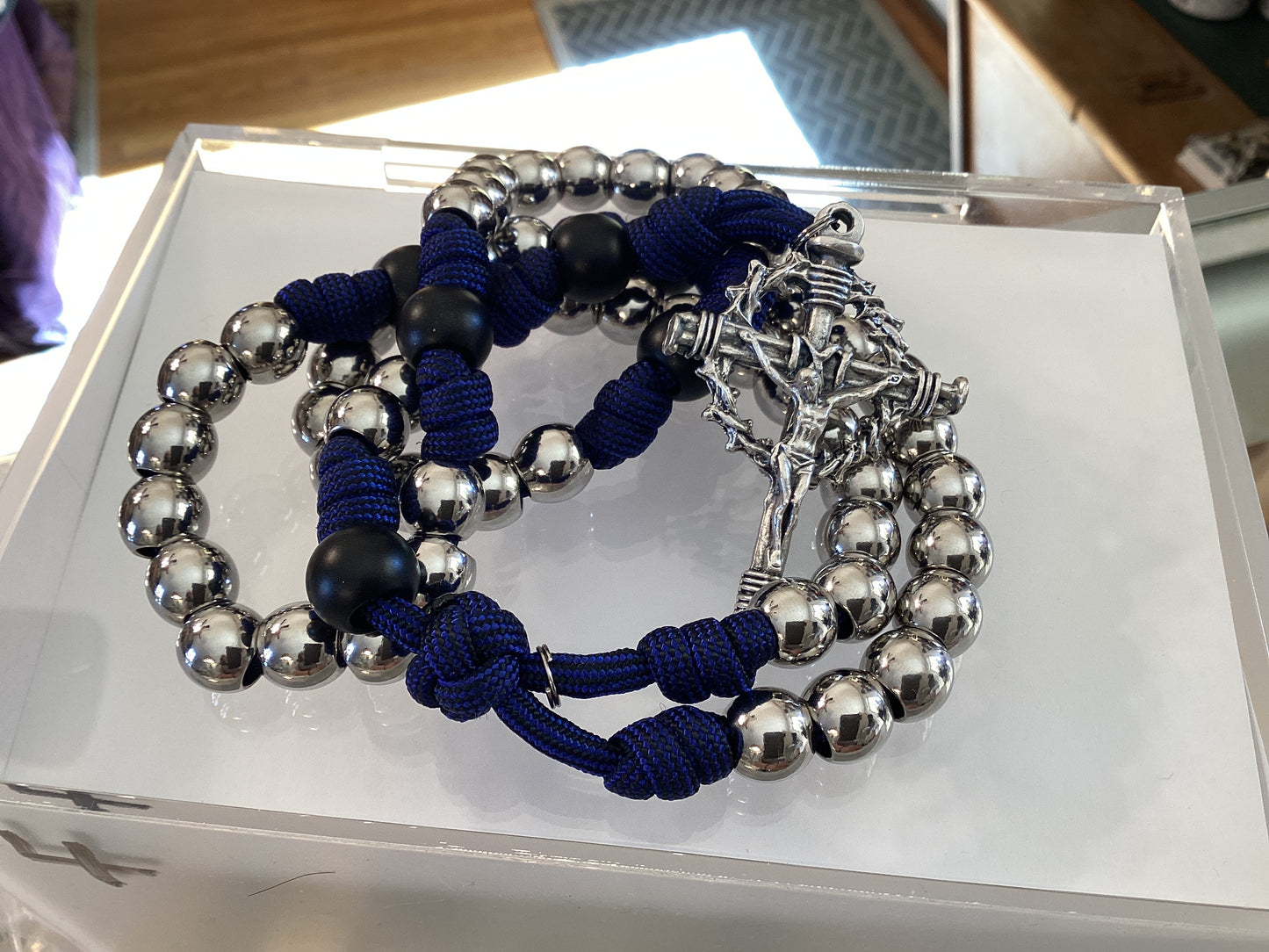 Our Lady’s Armory Heavy Medal Rosary