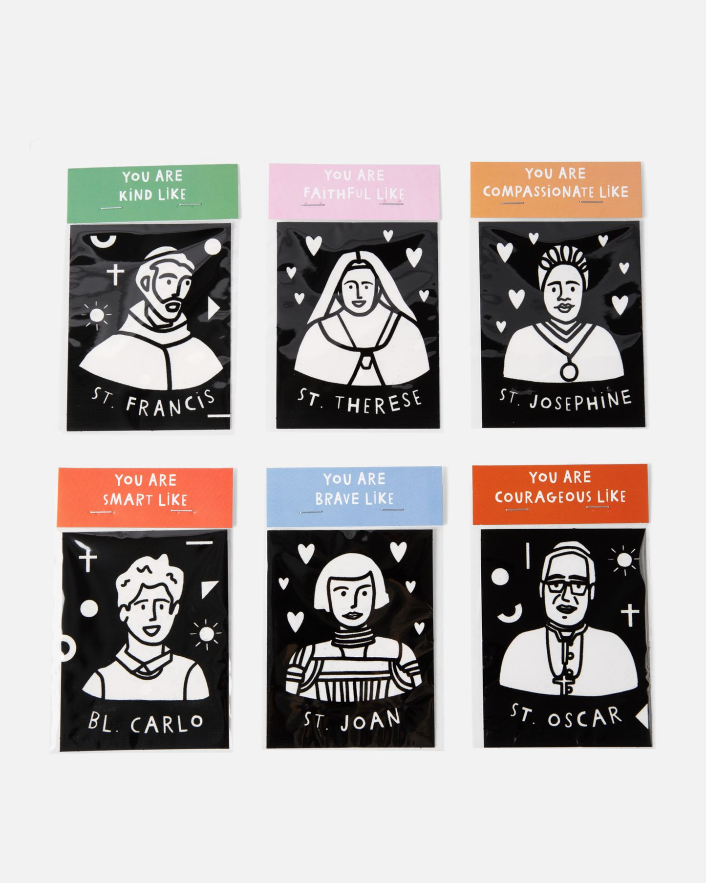 Be A Heart - Saint Valentine Fuzzy Coloring Cards