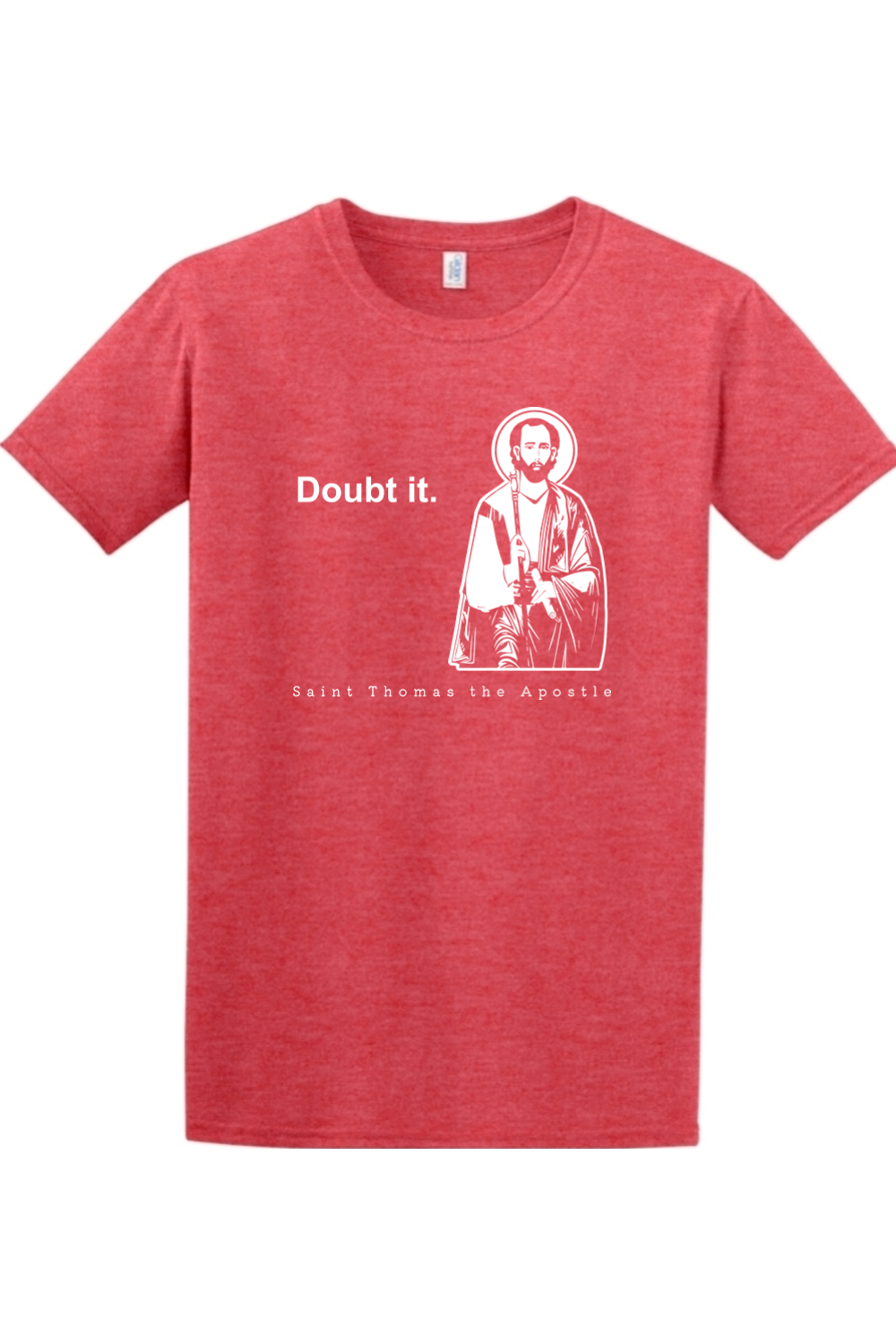 Sock Religious - Doubt it - St. Thomas the Apostle Adult T-Shirt