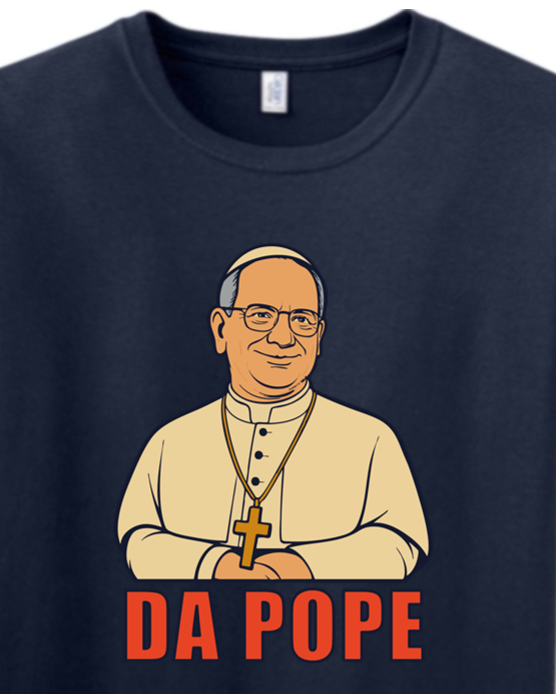 Sock Religious - DA POPE - Pope Leo XIV Adult T-Shirt
