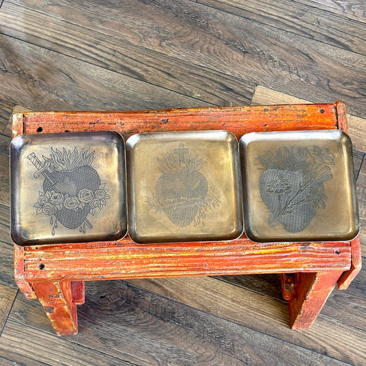 Love and Honor Jesus LLC - Hearts of the Holy Family 6x6 Tray