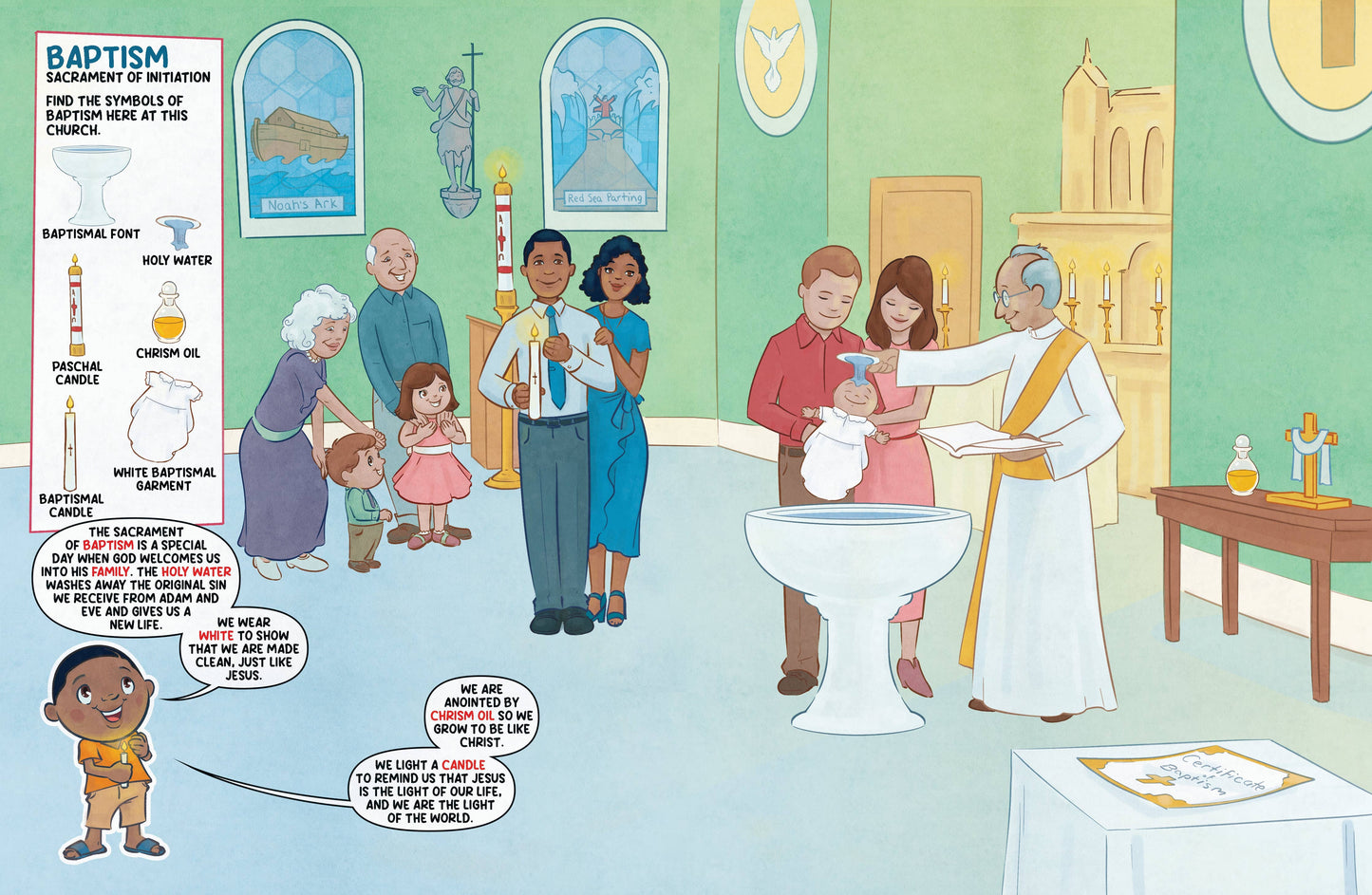 Voyage Comics & Publishing - Seek and You Will Find: A Catholic Sacraments Adventure!