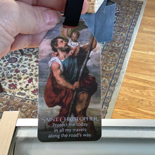St Christopher Luggage Tag