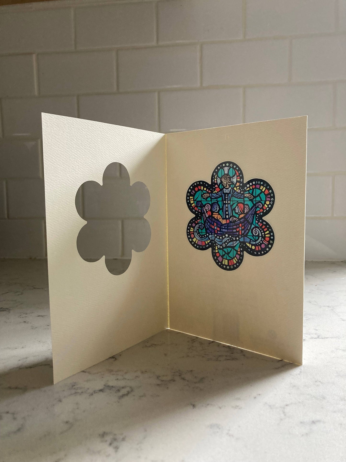 Bright Greetings - Prophesy sun-catcher card