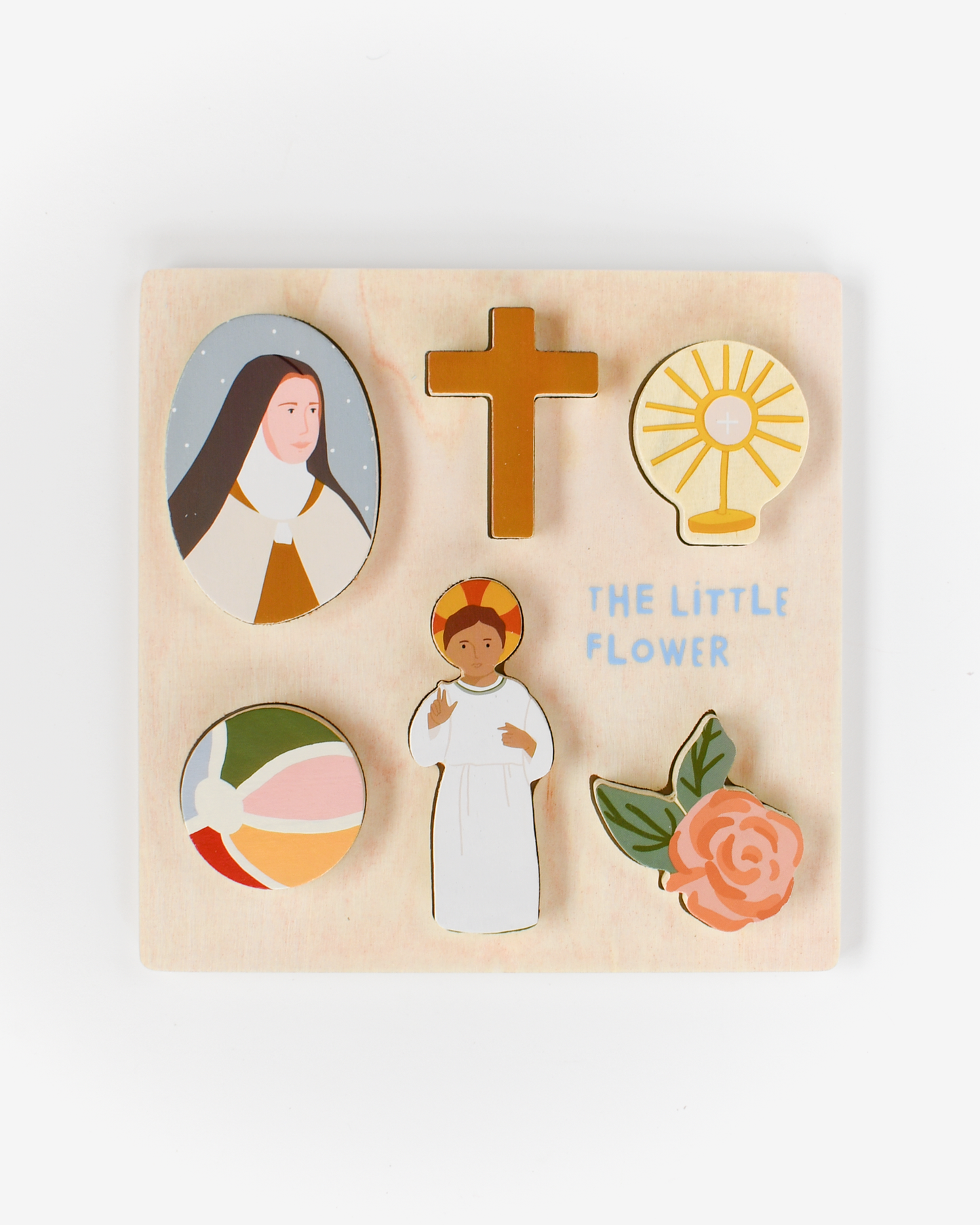 Be A Heart - St. Therese of Lisieux Wooden Puzzle