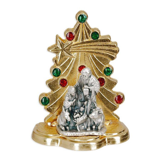 Mini Nativity Statuette