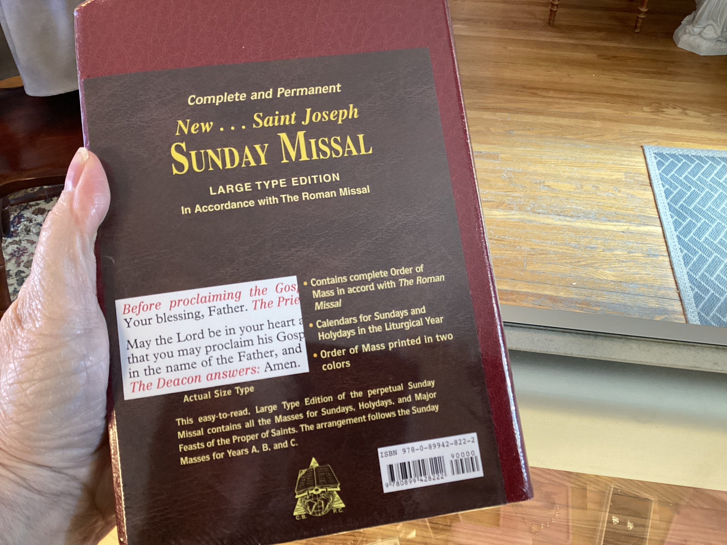 St Joseph Sunday Missal Large Print