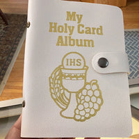 White Communion Card wallet