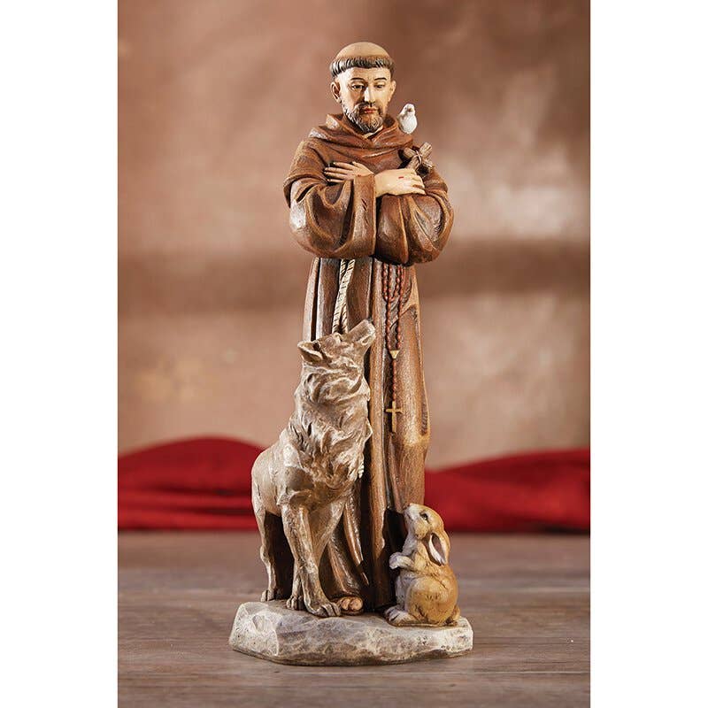Christian Brands Catholic - Toscana 8" St Francis Statue