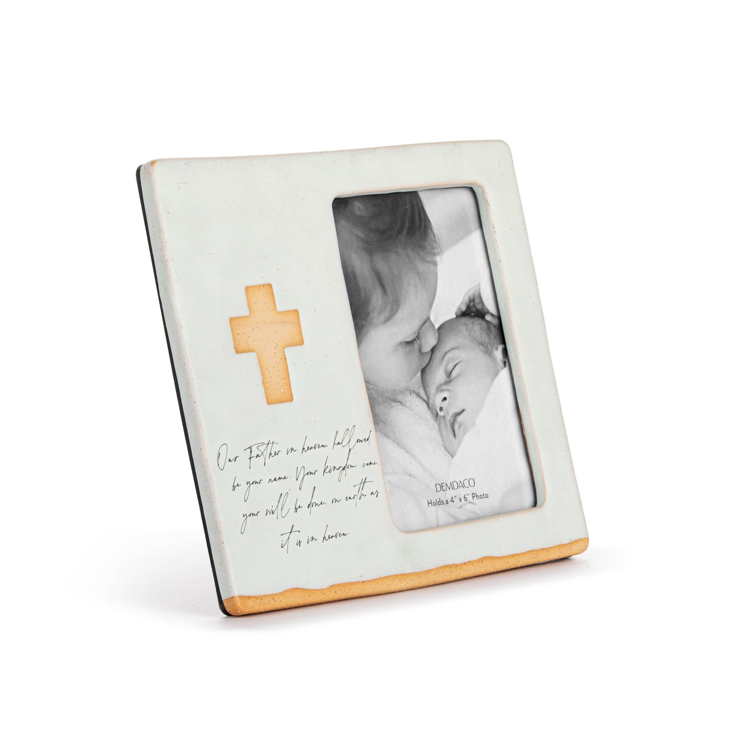 DEMDACO - Inspired Faith Ceramic Frame - 4x6in
