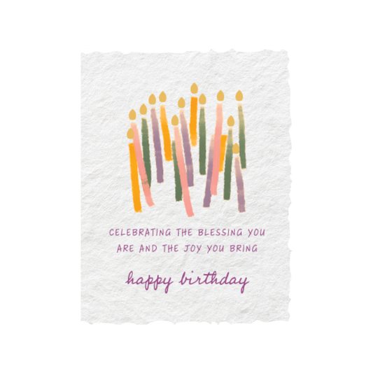 Paper Baristas - Blessing + Joy You Are |  Happy Birthday Greeting Card