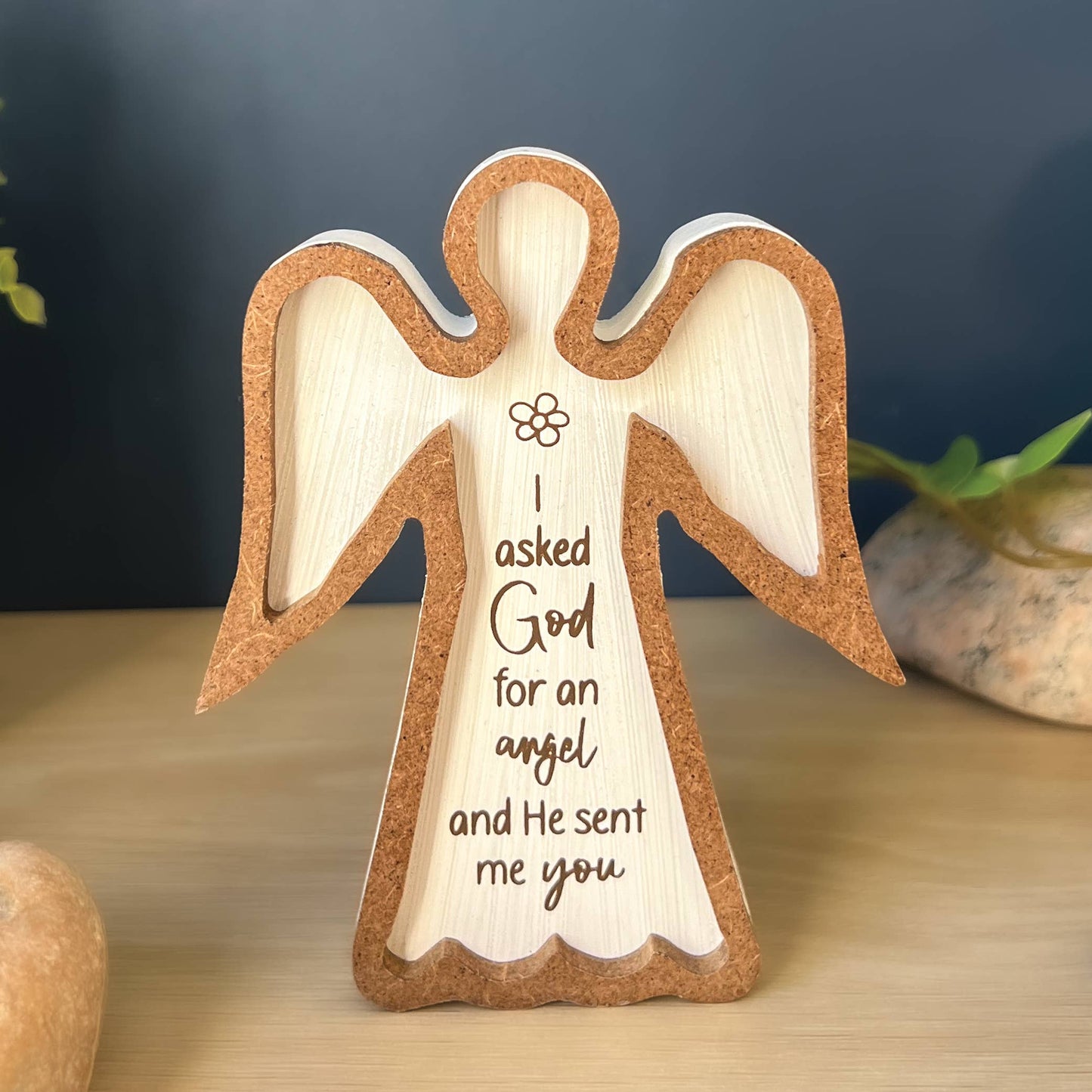 Abbey + CA Gift - Framed Standing Angel Plaques