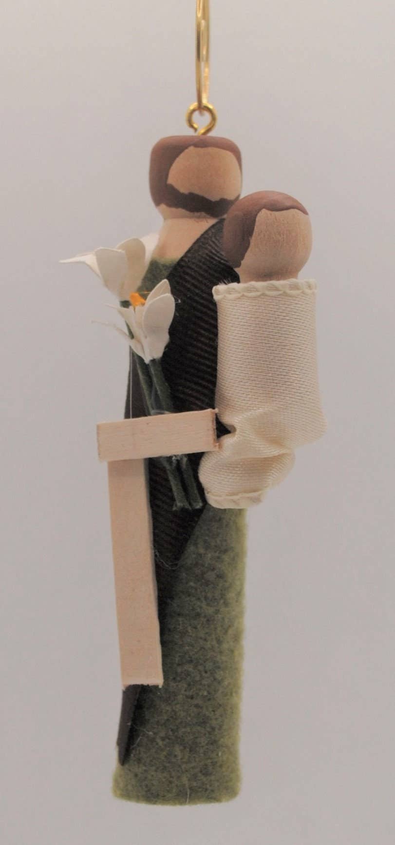 Our Saint Family - St. Joseph Wooden Doll Ornament