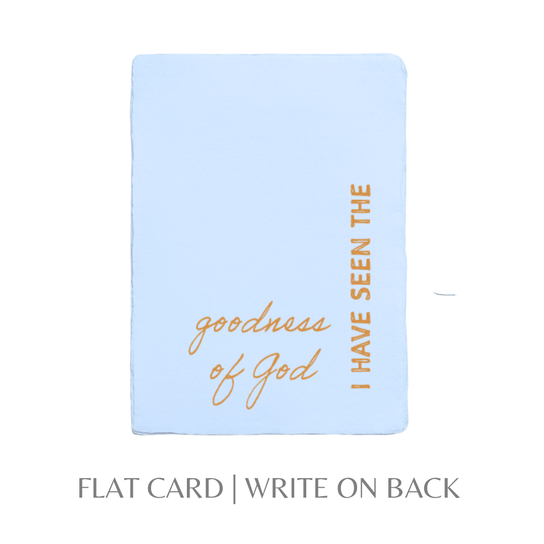 Paper Baristas - I Have Seen the Goodness of God | Christian Greeting Card