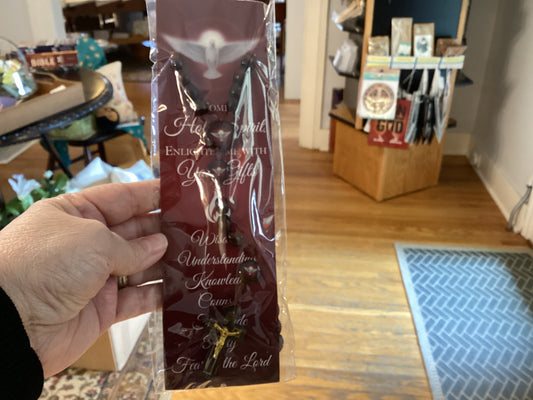 Confirmation Corded Rosary