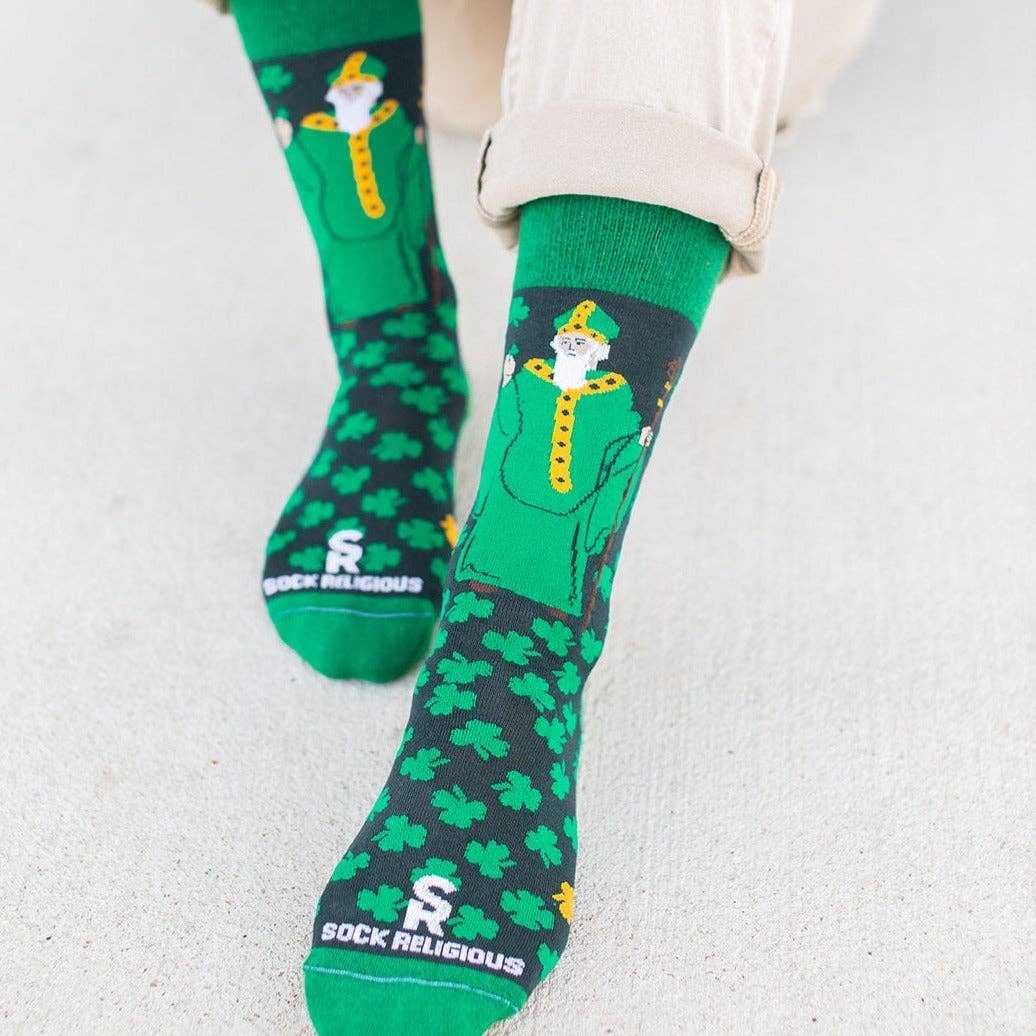 Sock Religious - St. Patrick Adult Socks