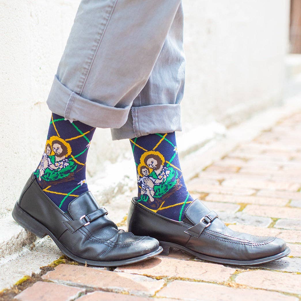 Sock Religious - St. Joseph Adult Socks