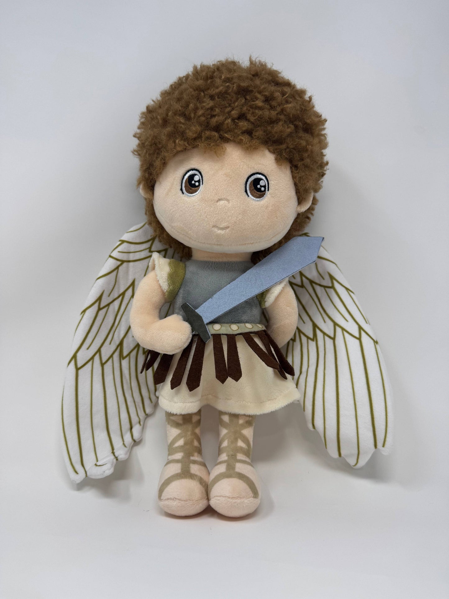 - St. Michael the Archangel Stuffed Saint Doll. Saint Gift. Easter Gift. Baptism. Catholic Baby Gift. Saint Michael Gift. St. Michael Doll.