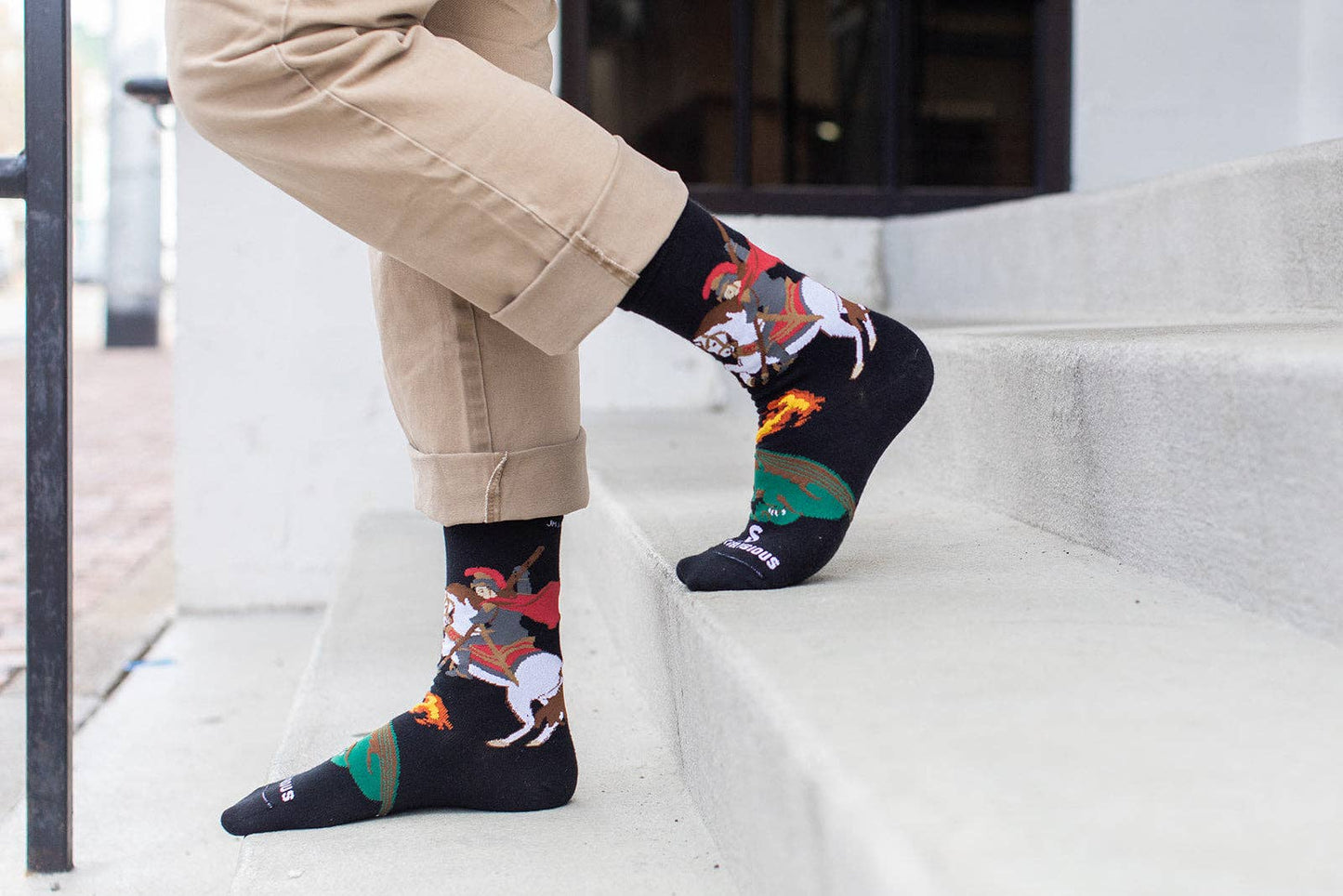 Sock Religious - St. George Adult Socks