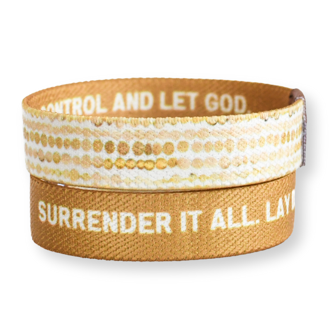 Pink Salt Riot - Gold Surrender It All Medium Truthband