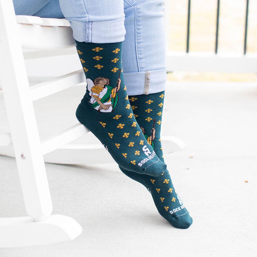 Sock Religious - St. Raphael Adult Socks