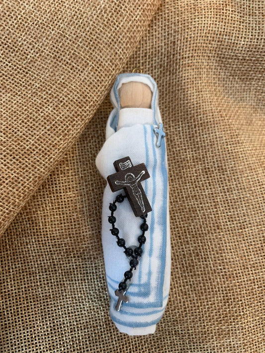 Our Saint Family - St. Teresa of Calcutta (Mother Teresa) Wooden Doll Ornament