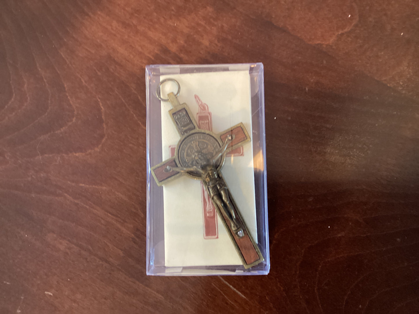 Bronze St Benedict Crucifix