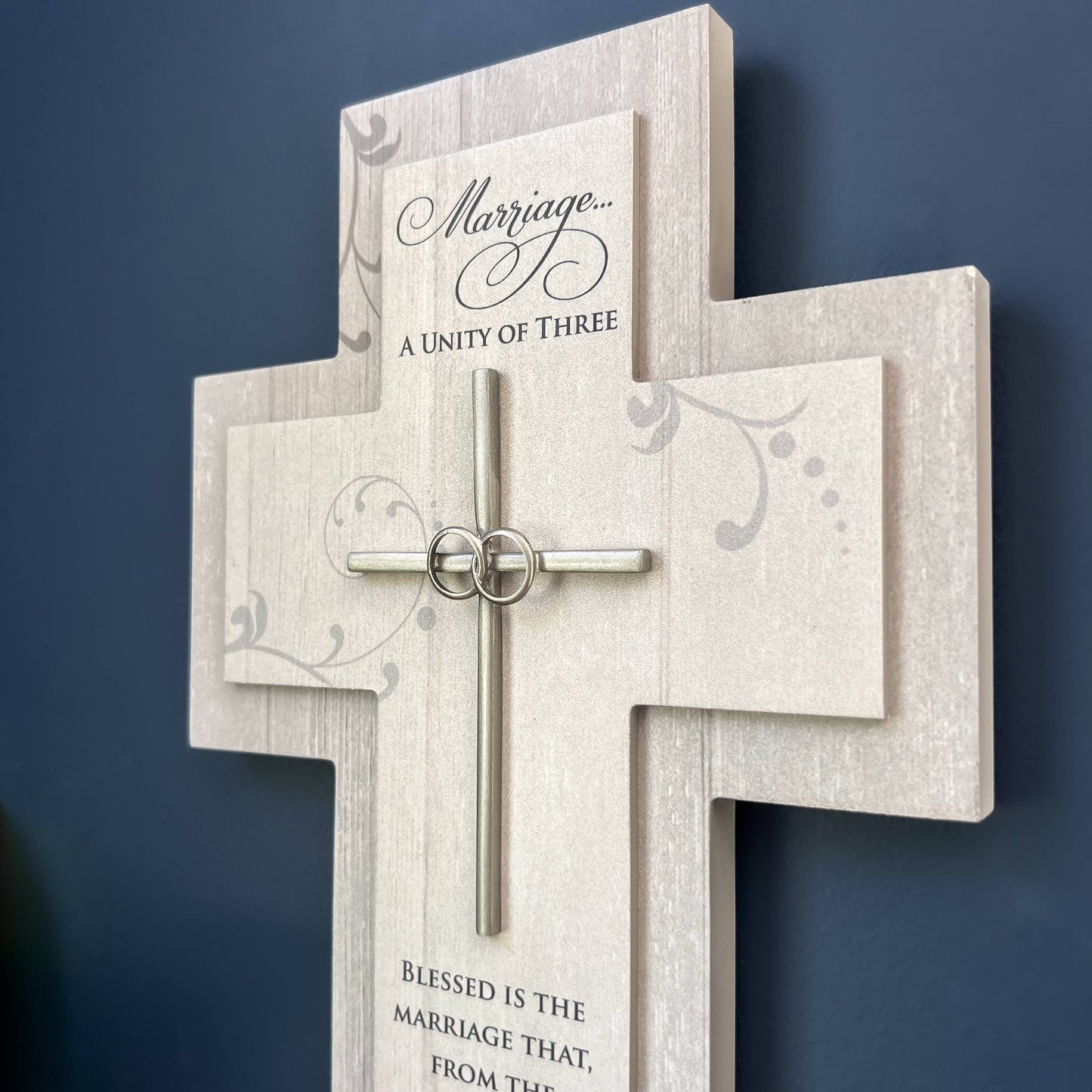 Abbey + CA Gift - Marriage A Unity of Three Wall Cross