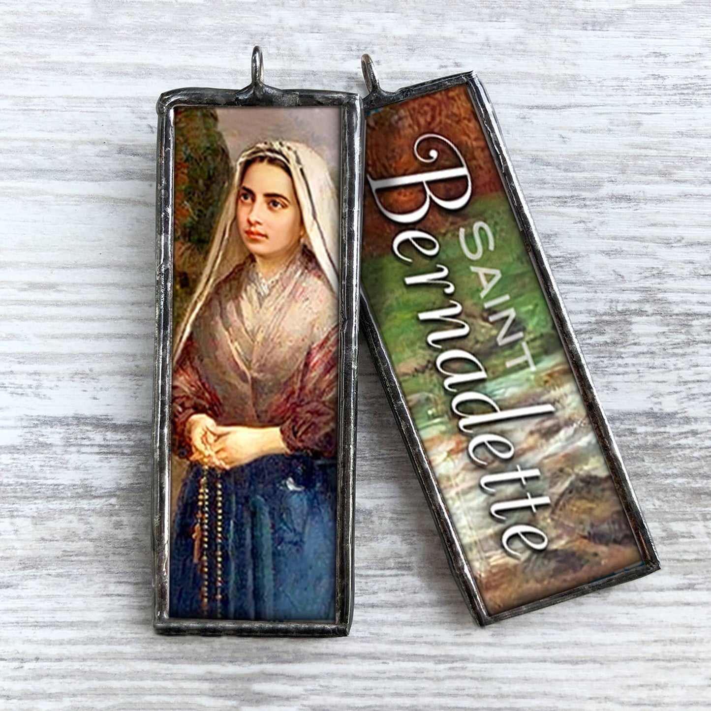 Homestyle Charlie - Saint Bernadette of Lourdes Ornament Charm