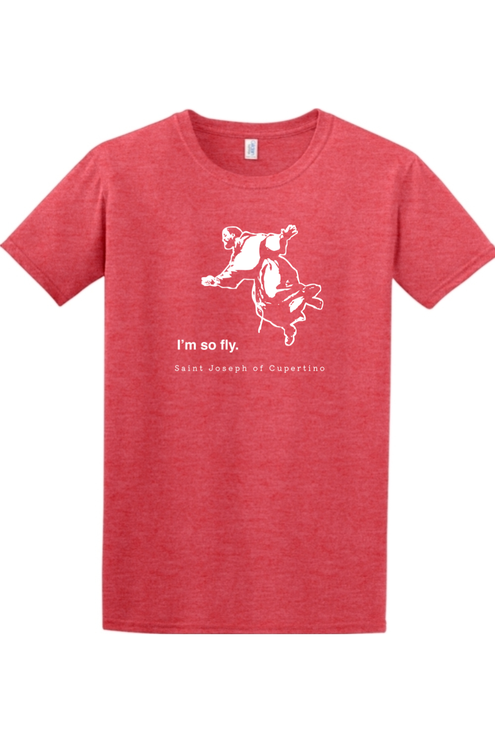 Sock Religious - I'm So Fly - St. Joseph of Cupertino Adult T-shirt
