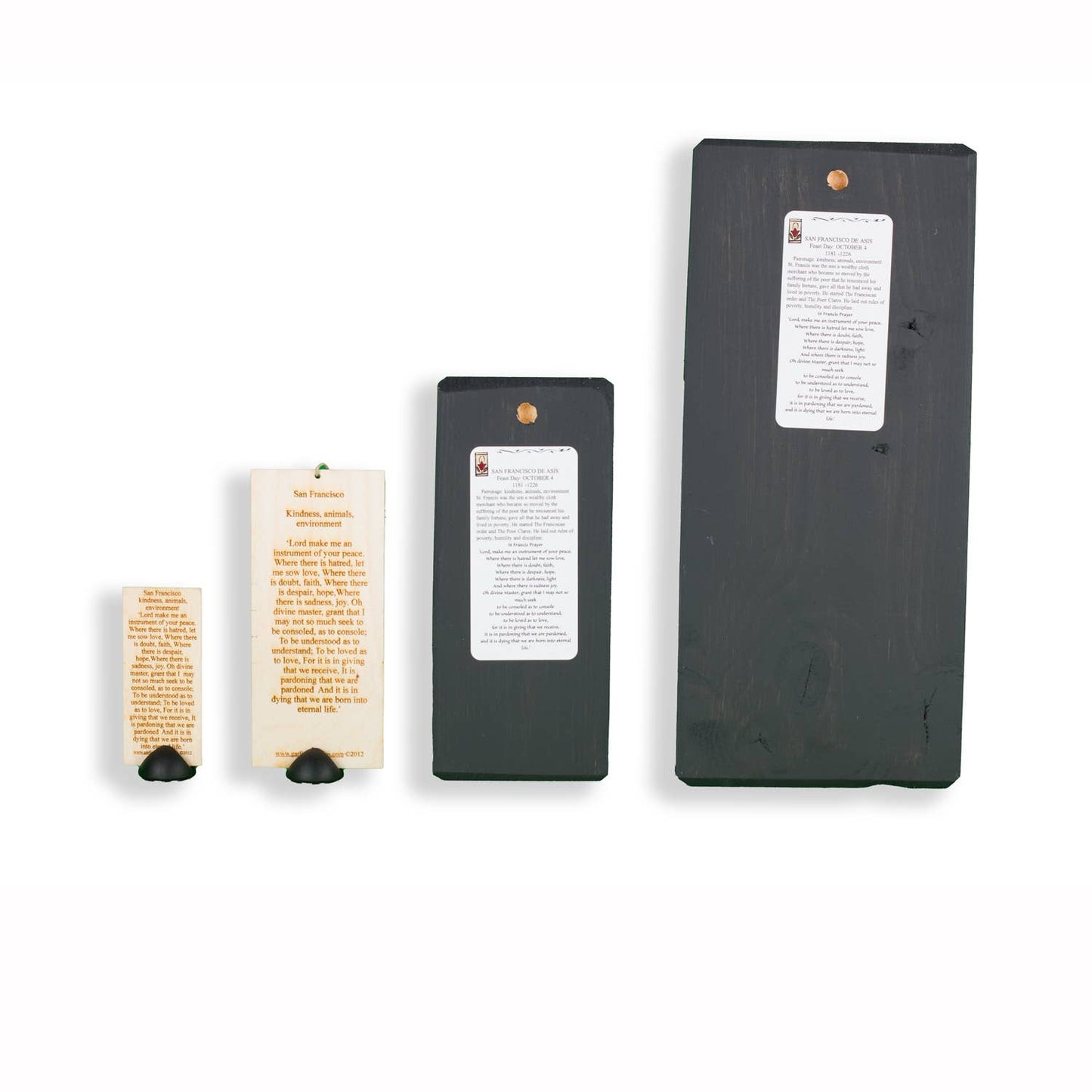 Retablos - San Francisco de Asis A - Animals, Kindness and Ecology