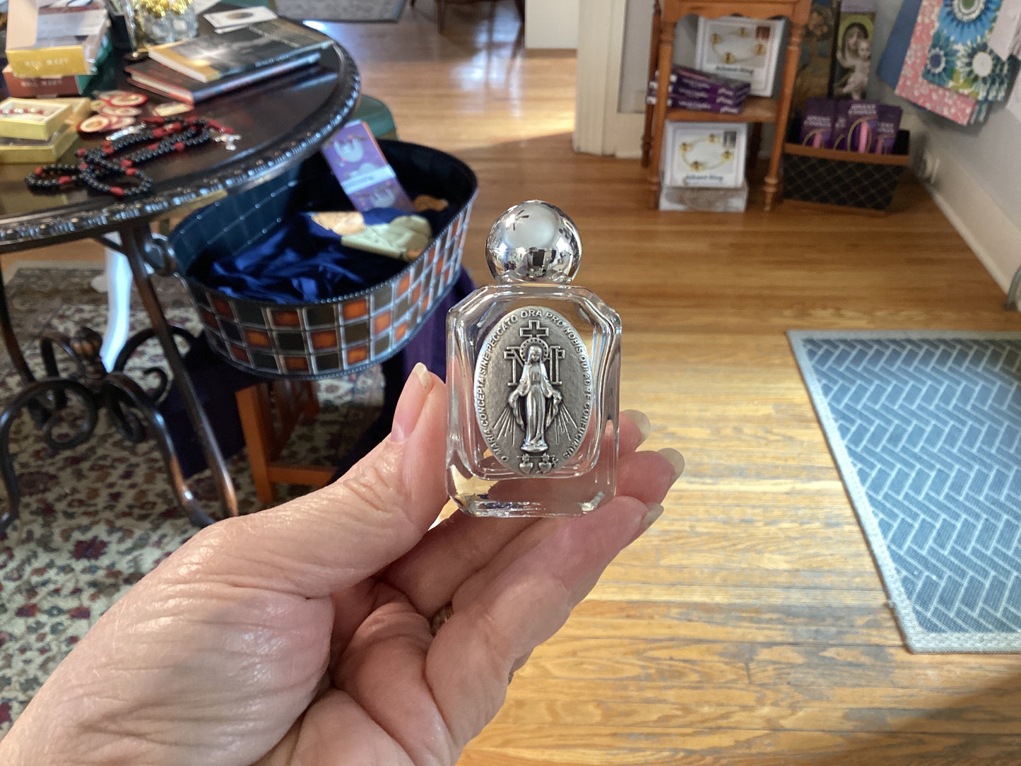 Holy Salt Glass Bottle