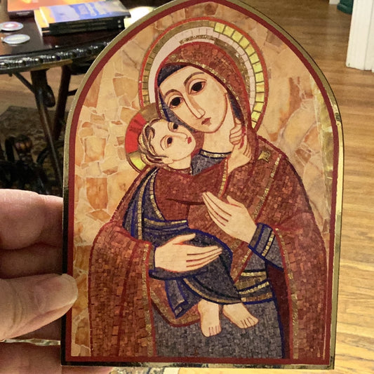 Madonna and Child Plaque