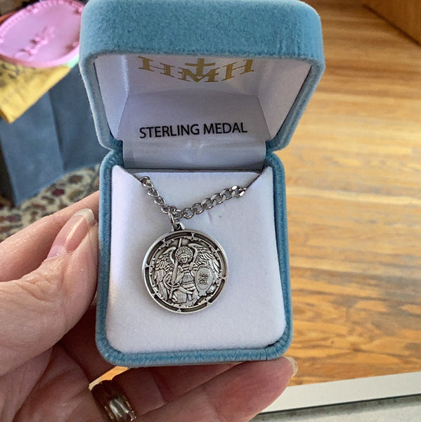 Sterling Silver St Michael