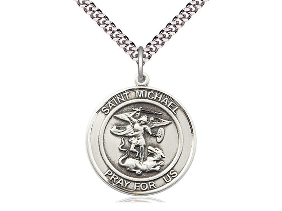 Round St Michael Medal