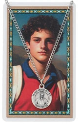 Pewter Saints Medal carded