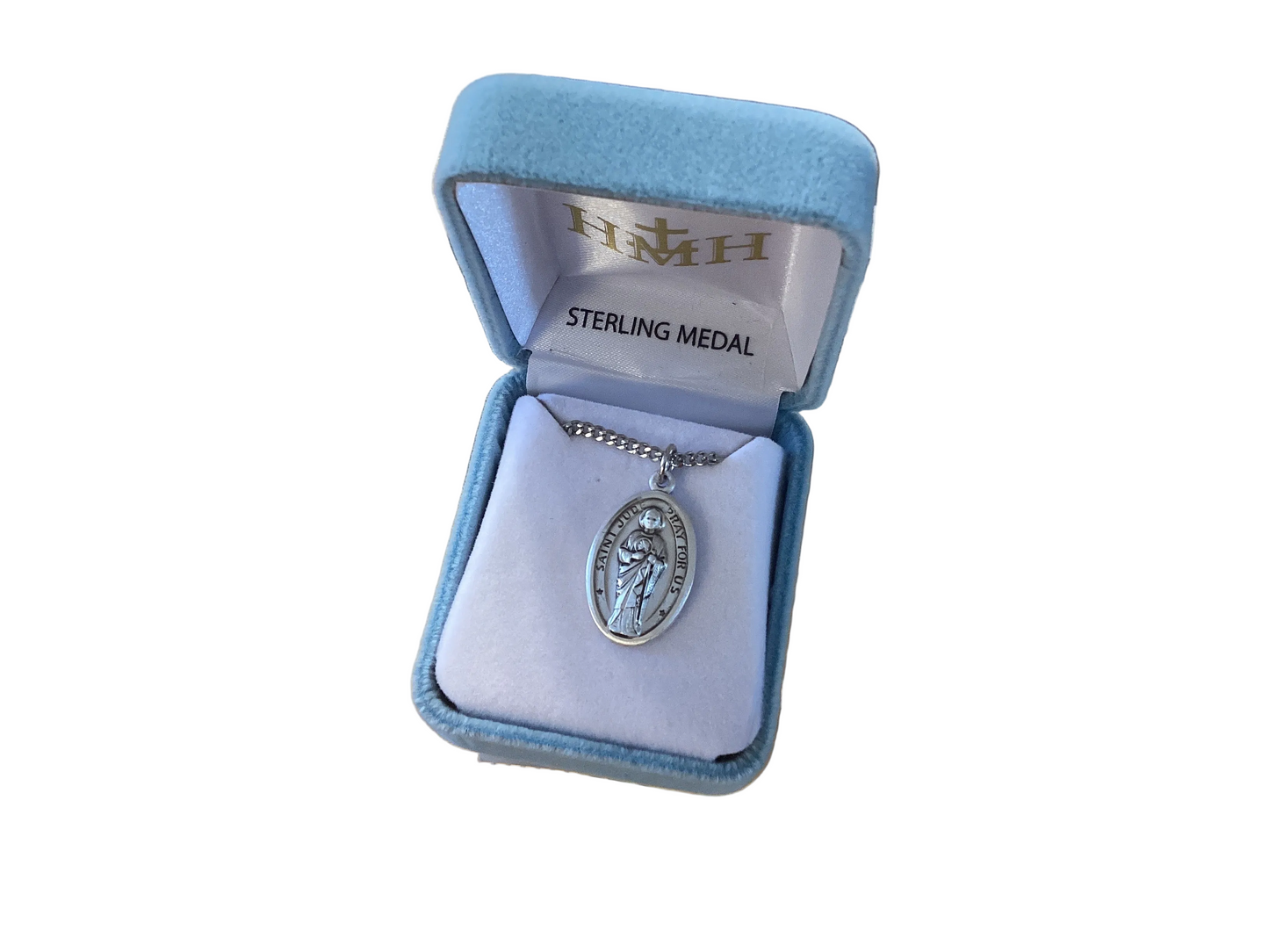 St Jude Sterling Silver Medal