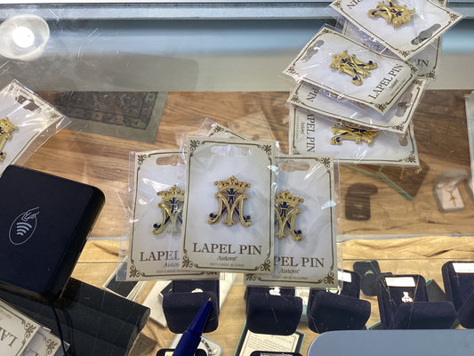 Marian Lapel pin