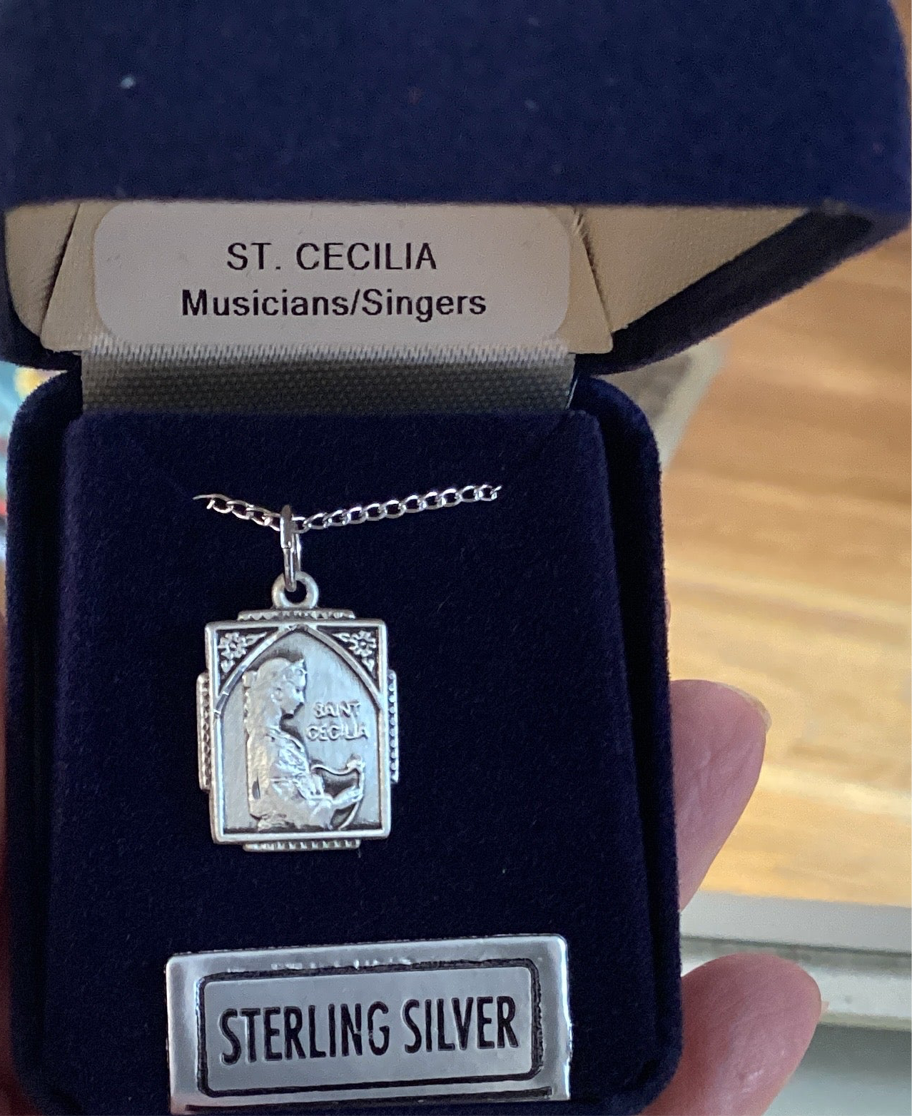 St Cecilia Square Medal