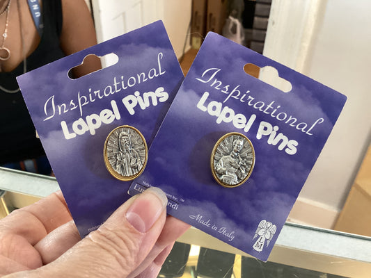 Inspirational lapel pins
