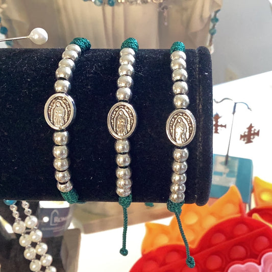 Single strand Guadalupe bracelet